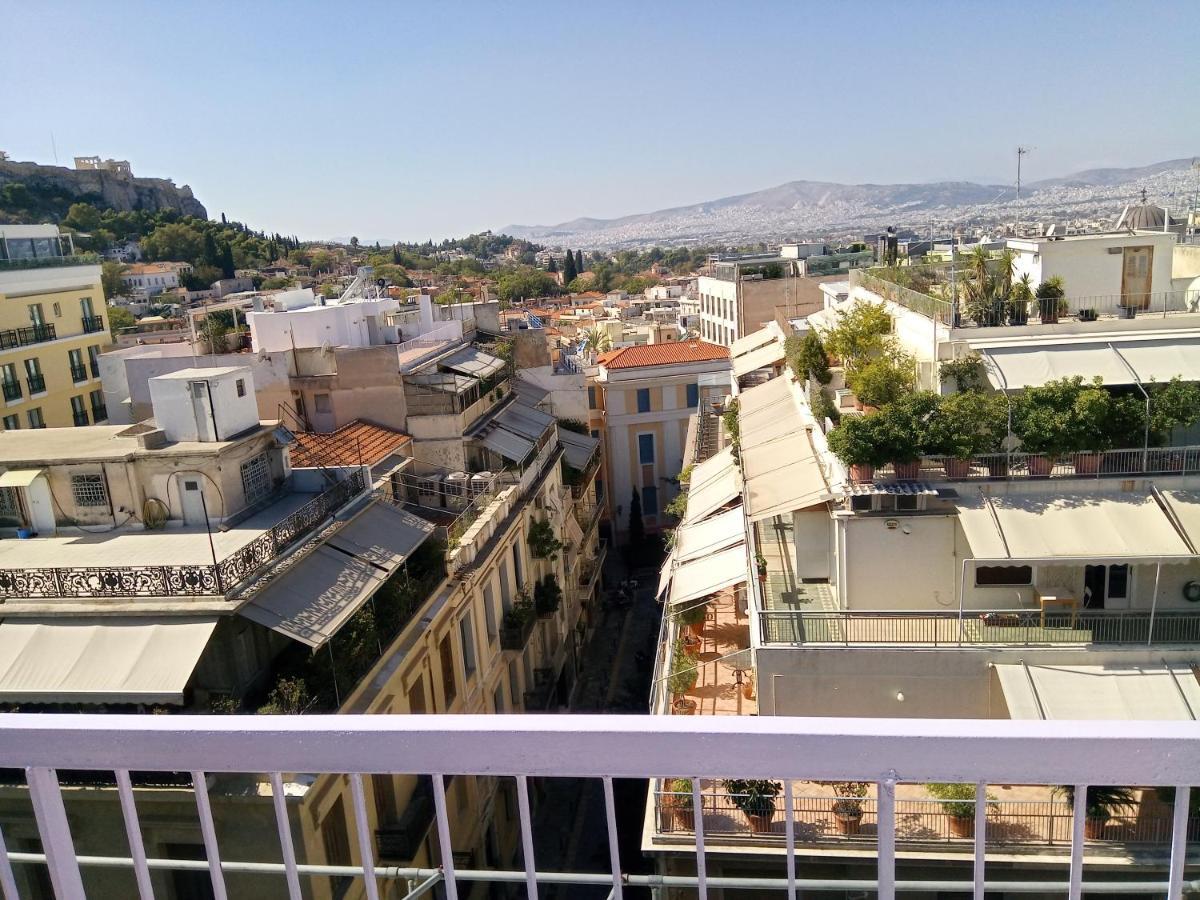 Unique Location With Rooftop View Atenas Exterior foto